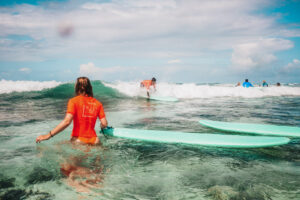 Spot for Beginner Surf Zanzibar